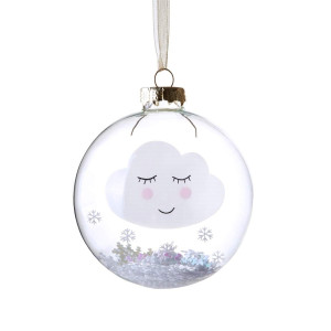 Boule de Noel Nuage