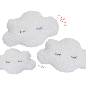 Coussin nuage - blanc