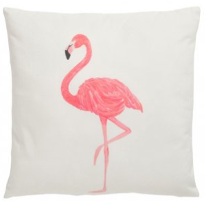 coussin flamant rose 45x45cm