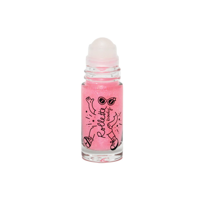 GEL PAILLETE ROSE