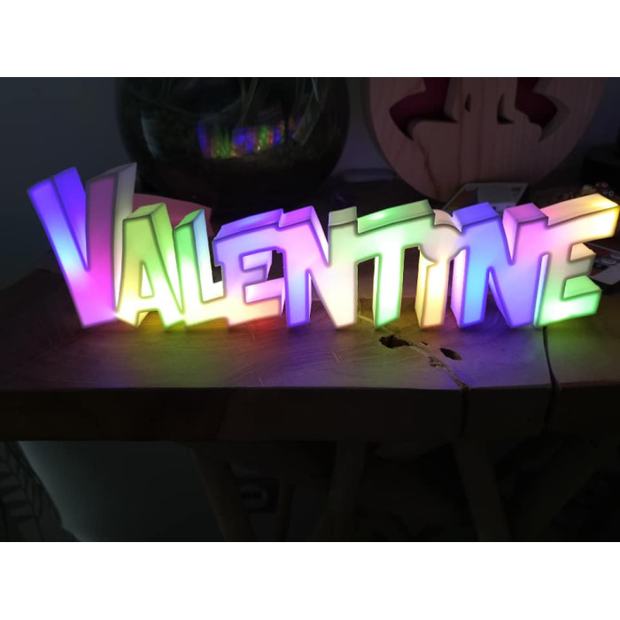 Lampe LED Personnalisée En Acrylique, Tableau De Message, Planche à Dessin USB Effaçable Pour Enfants, Veilleuse De Chambre à Coucher