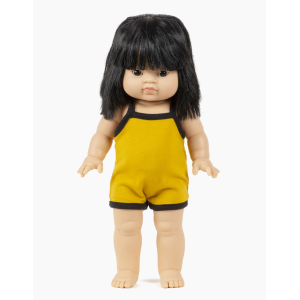 Maillot rétro Gilda moutarde