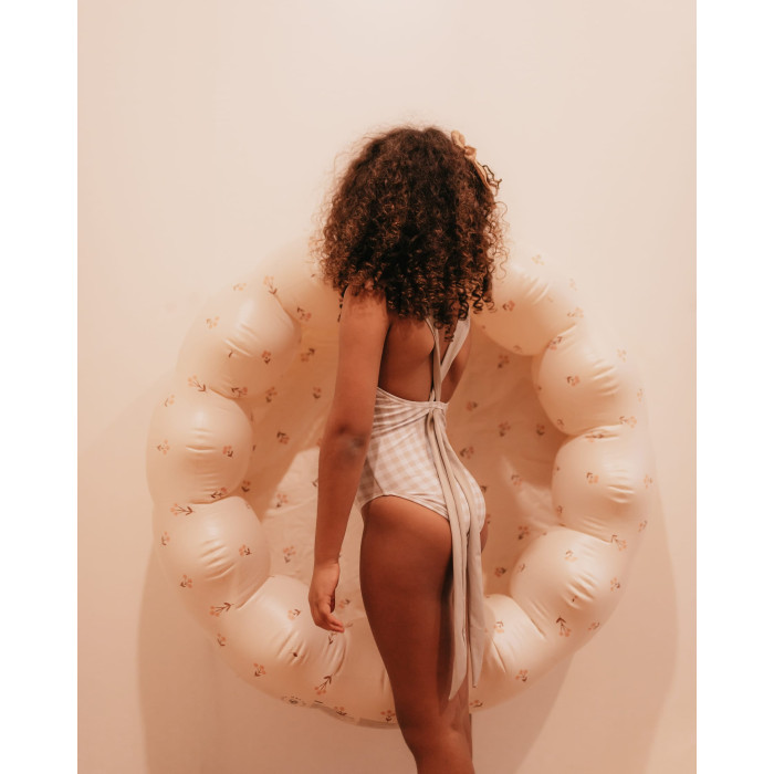 Mrs Ertha Maillot de bain Louise - Carrés soft 6-7 ans