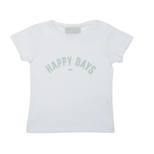 T-shirt "happy days" 6 ans...