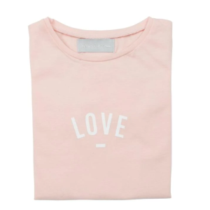 tshirt rose "Love" 6ans