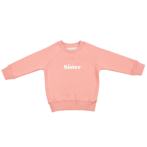 Sweat rose "Sister" 6 ans