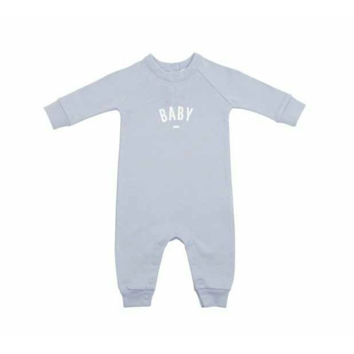 Pyjama vert sauge "BABY" 6-12 mois