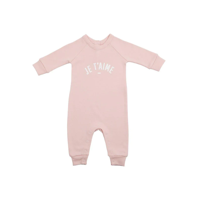 Pyjama "Je taime" 3-6 mois - 2 coloris