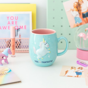 Mug en relief avec licorne...