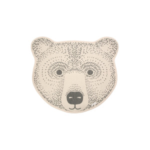 Tapis tete d'ours