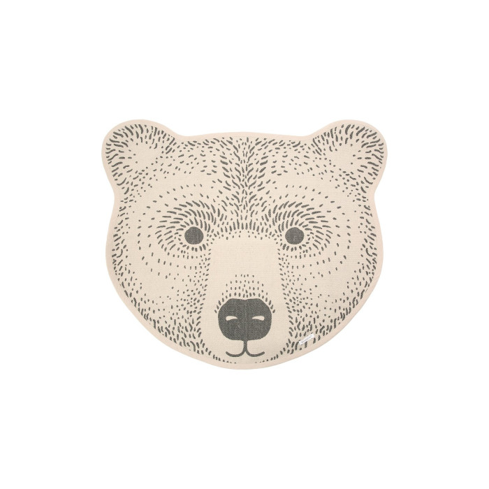 Tapis tete d'ours