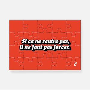 Puzzle 20 pieces - Creneau